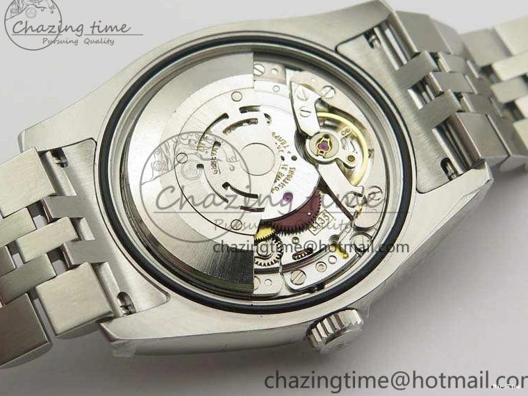 MiroTime 0223 DateJust 36mm SS 116200 ARF 1:1 Best Edition Black Roman Dial On 904L SS Jubilee Bracelet SA FlexibleFit 3519